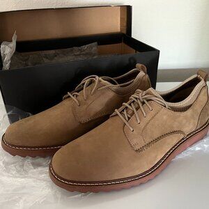 G.H. Bass & Co. Men's Dirty Buck 2.0 Plain Toe Tan Leather Shoes US Size 11 M